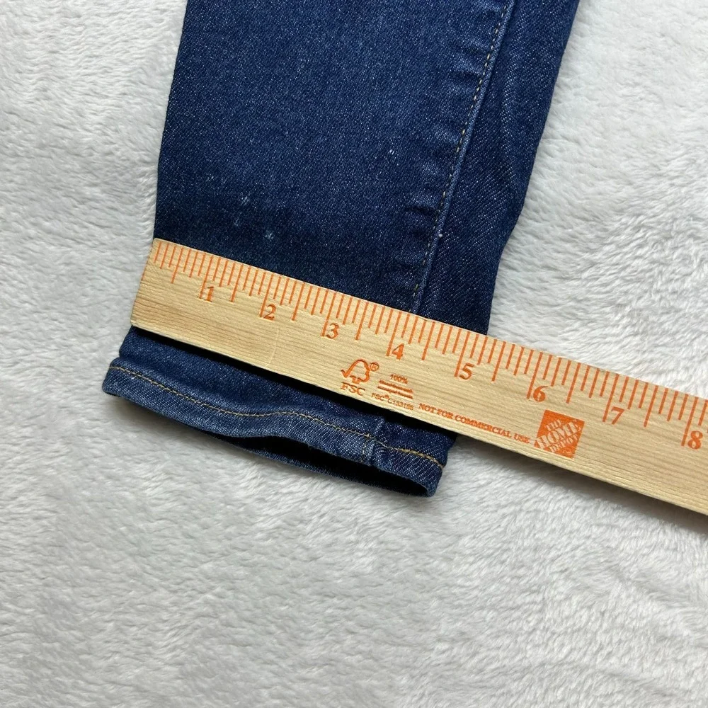 Levi's‎ Jeans Men's Dark Wash Denim Pockets Mid Rise Classic Skinny - 30X28.5